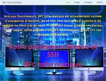 Tablet Screenshot of bfcinfo.com